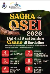 Sagra Osei 2026 Cisano di Bardolino